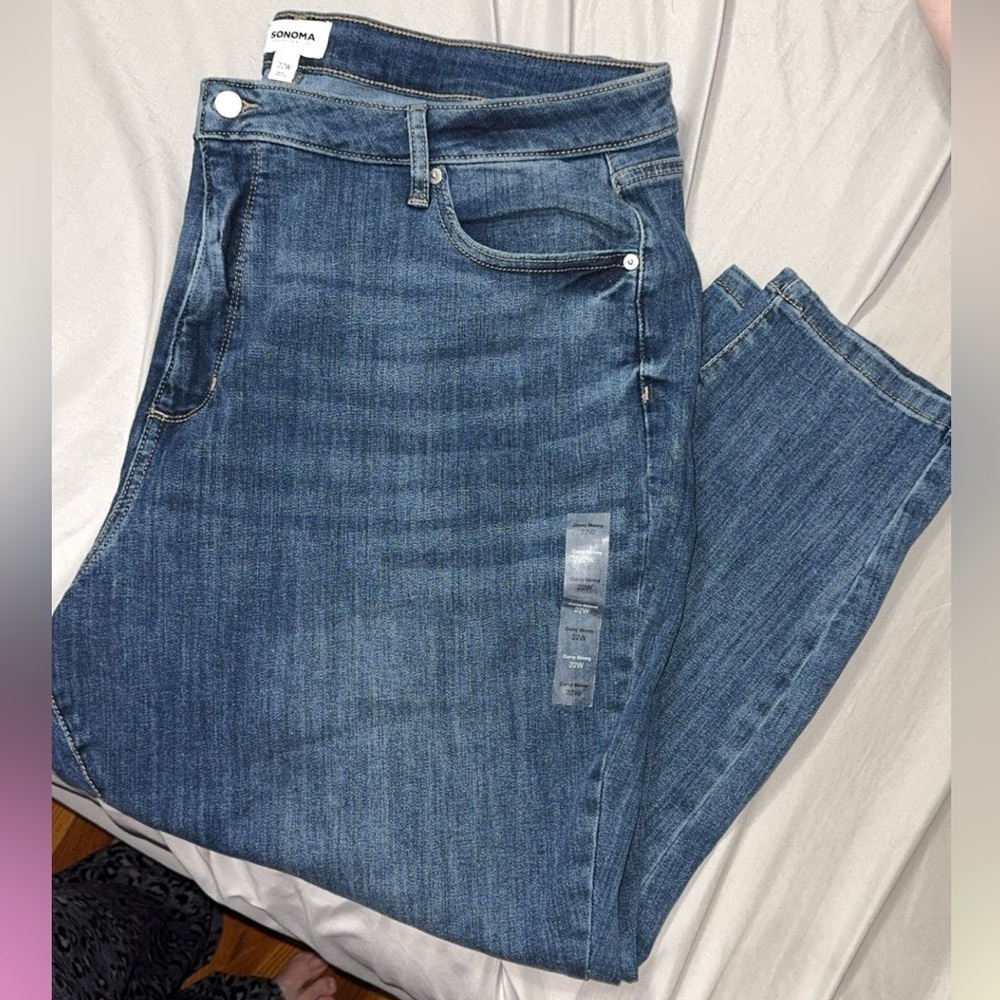 Plus Size Sonoma Goods For Life High Rise Curvy Skinny Jeans